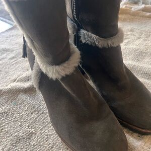 Frye Women's Suede Fur-Lined Boots